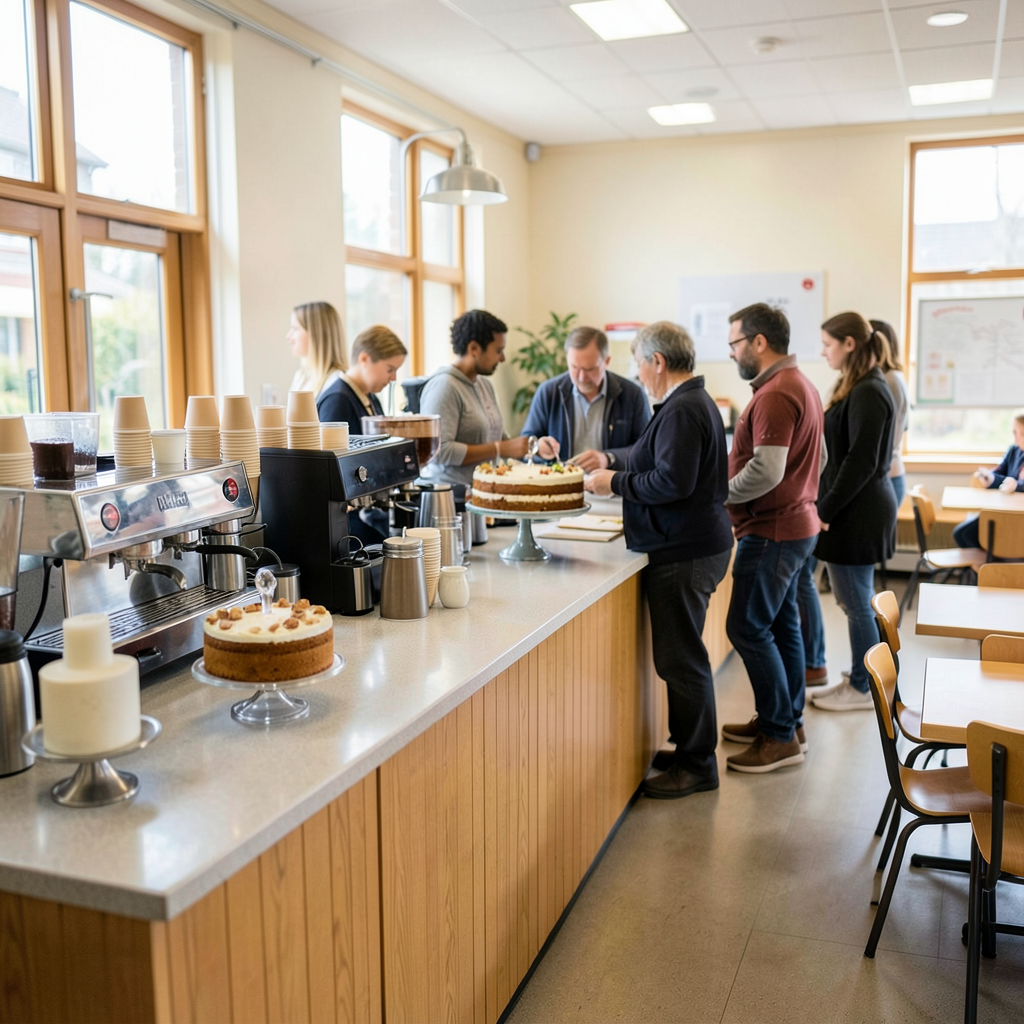 Hwb Coffee Bar opens at Woodland Road Community Hwb in Cwmbran